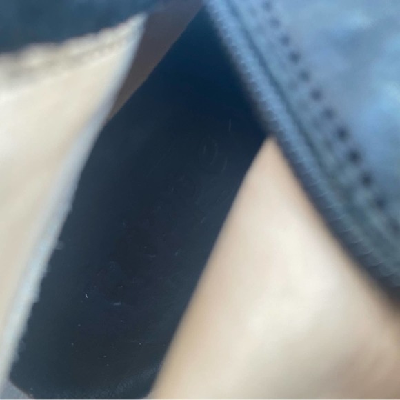 TRIPPEN Blaze Black Side-Zip Wedge Platform Leather Ankle Boots booties 40 EU - Picture 7 of 12